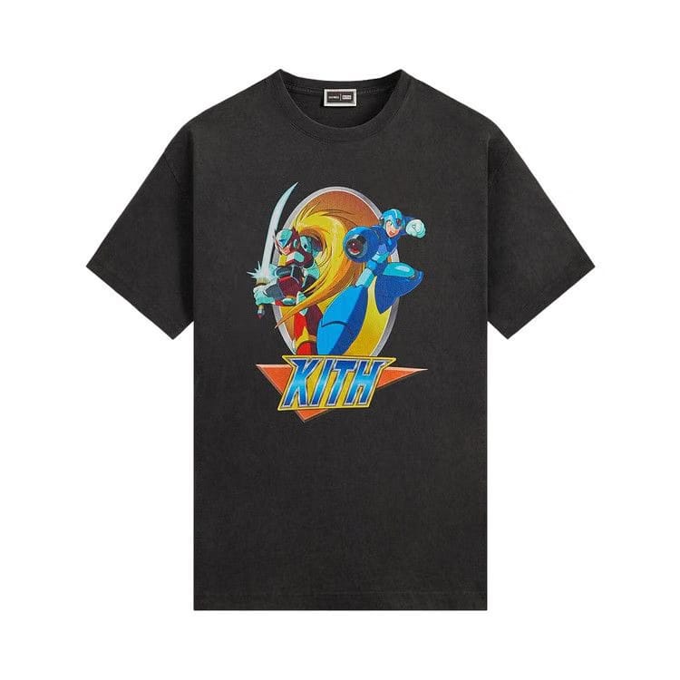 Kith x Capcom Mega Man Vintage T-Shirt Black
