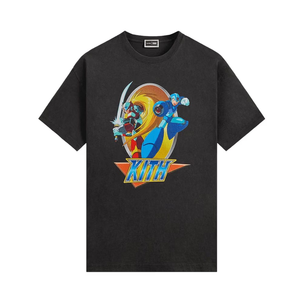 Kith x Capcom Mega Man Vintage T-Shirt Black