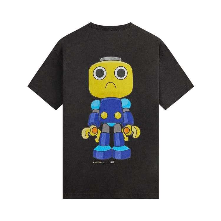 Kith x Capcom Servbot Vintage T-Shirt Black