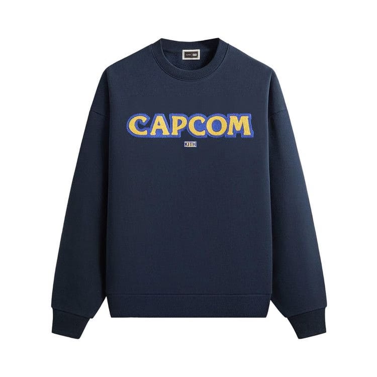 Kith x Capcom Vintage Nelson Crewneck Nocturnal