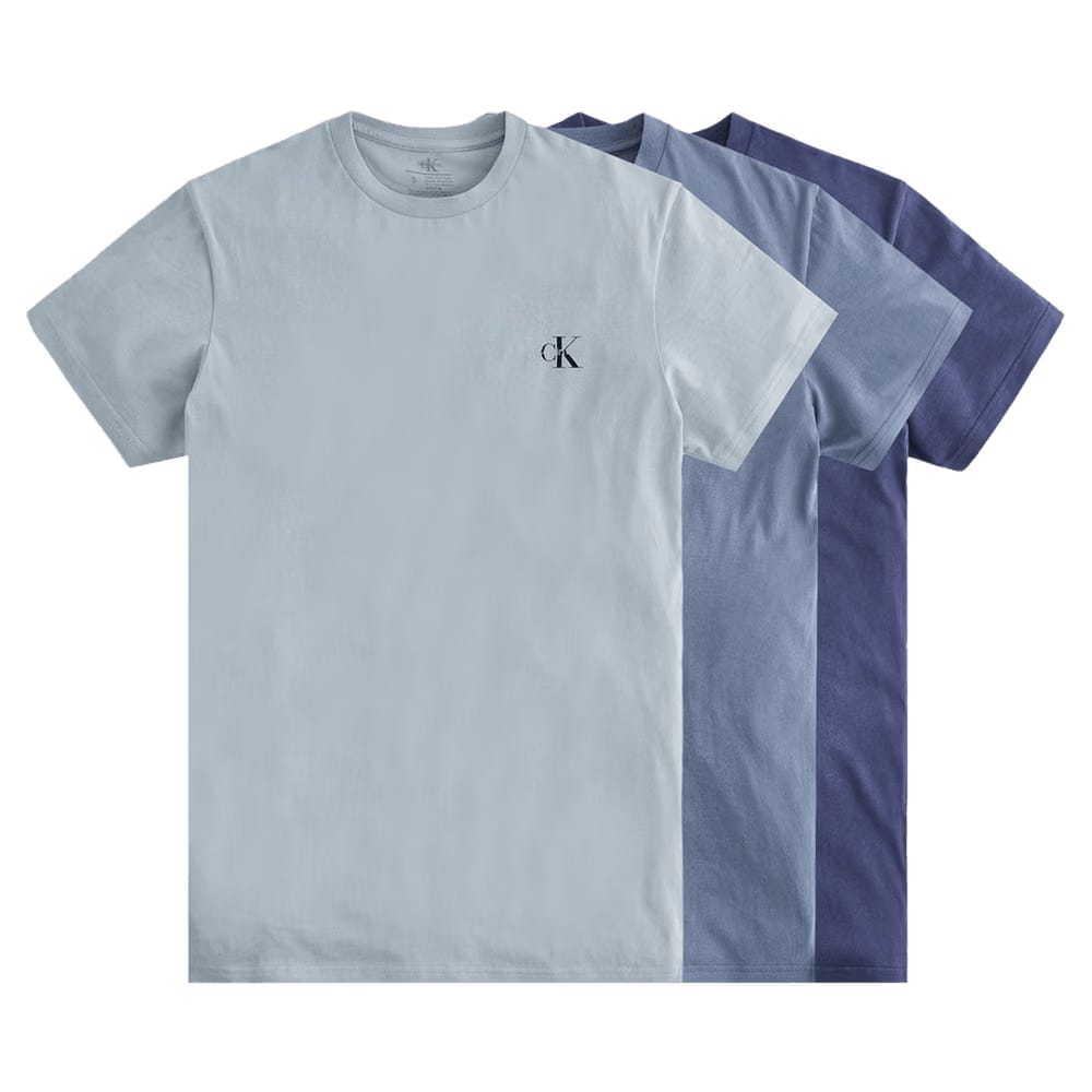 Kith x CK Indigo 3 Pack T-Shirt Multi