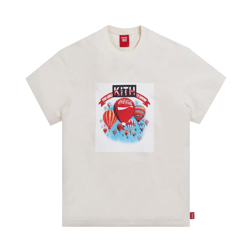 Kith x Coca-Cola Balloon Vintage T-Shirt Ivory