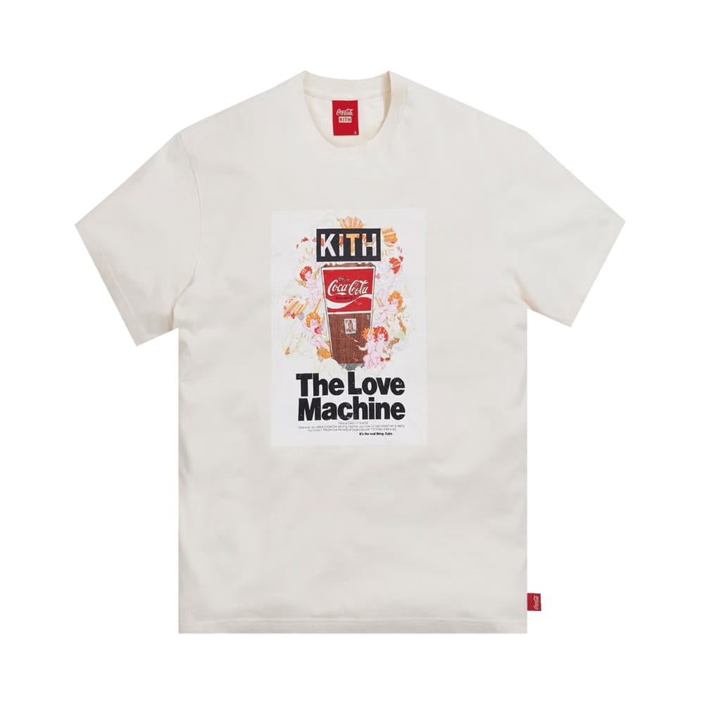 Kith x Coca-Cola Love Machine Vintage T-Shirt Ivory