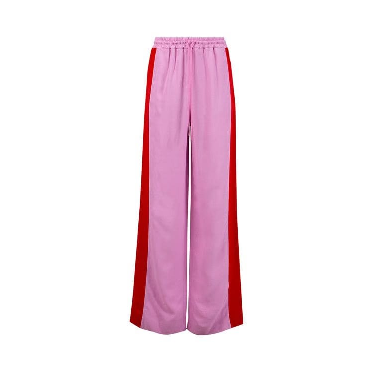 Burberry Side Stripe Wide Leg Pant Primrose Pink