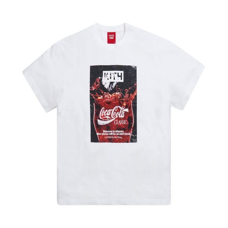 Kith x Coca-Cola Splash Vintage T-Shirt White