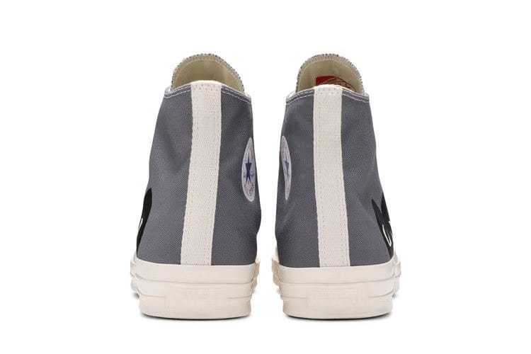 Comme des Garçons PLAY x Chuck 70 High Steel Gray