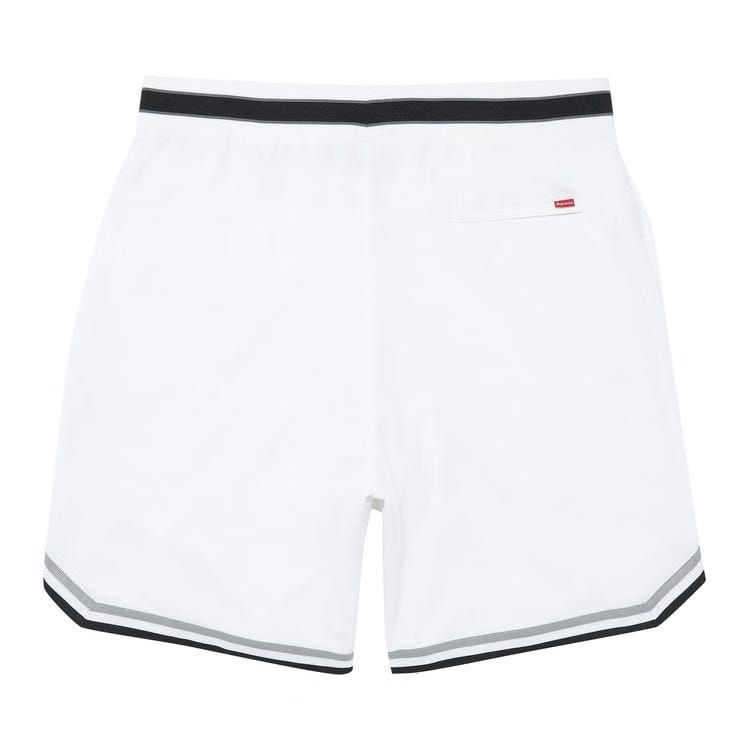 Supreme Faux Croc Basketball Shorts White