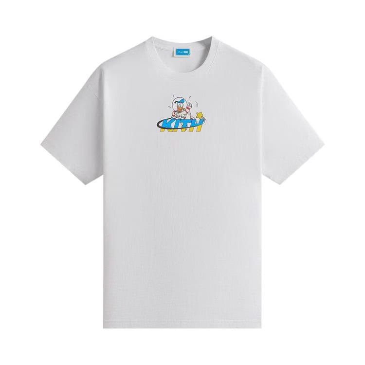 Kith x Disney Donald Duck Astronaut Vintage T-Shirt White
