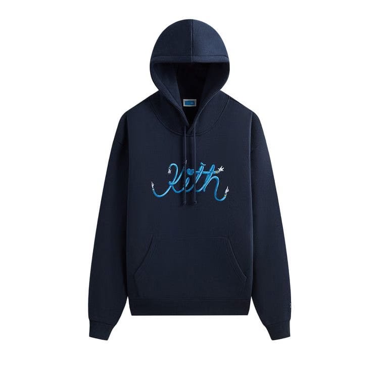 Kith x Disney Donald Duck Duck Arms Vintage Nelson Hoodie Nocturnal