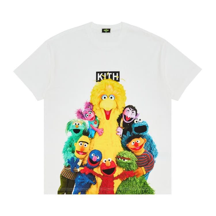 Kith x Sesame Street Group Hug T-Shirt White