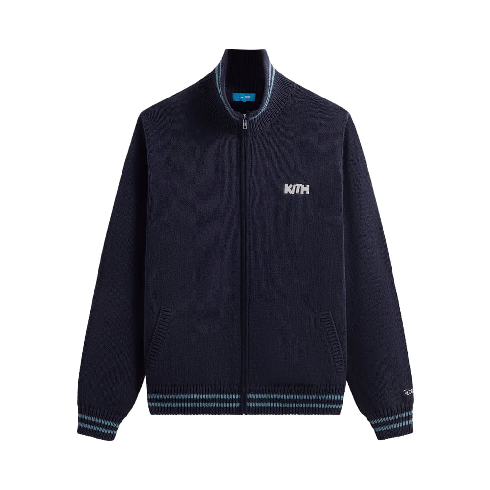 Kith x Disney Donald Duck Full Zip Wyona Sweater Nocturnal