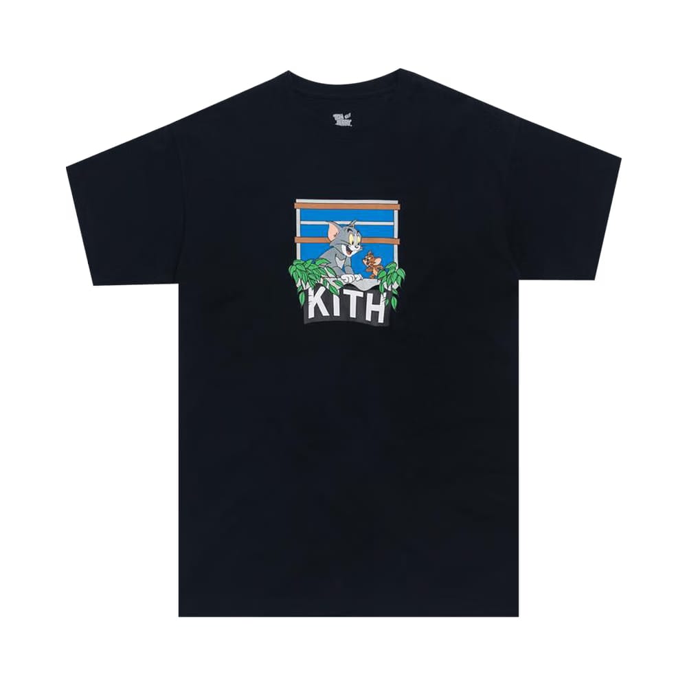 Kith x Tom & Jerry Hang Out T-Shirt Black