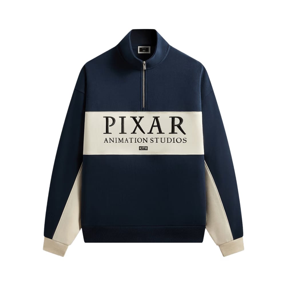 Kith x Disney For Pixar Animation Nelson Quarter Zip Nocturnal