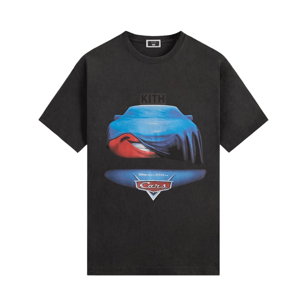 Kith x Disney For Pixar Cars Poster Vintage T-Shirt Black