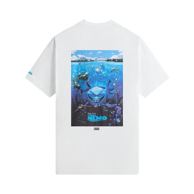 Kith x Disney For Pixar Finding Nemo Family Vintage T-Shirt White