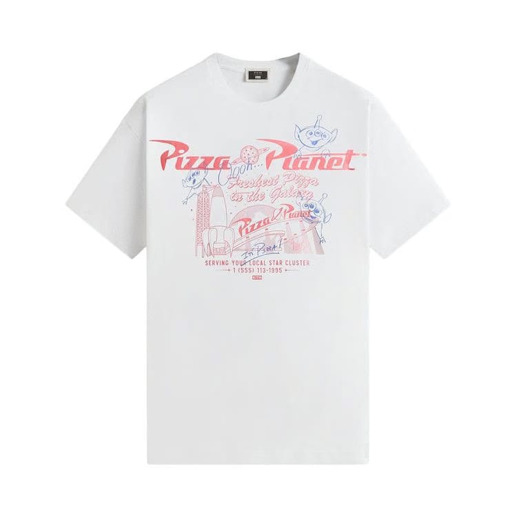 Kith x Disney For Pixar Pizza Planet T-Shirt White