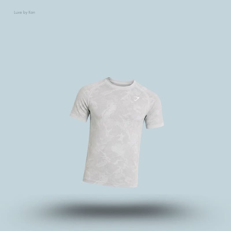 GYMSHARK MEN GEO SEAMLESS T-SHIRT Slim Fit
