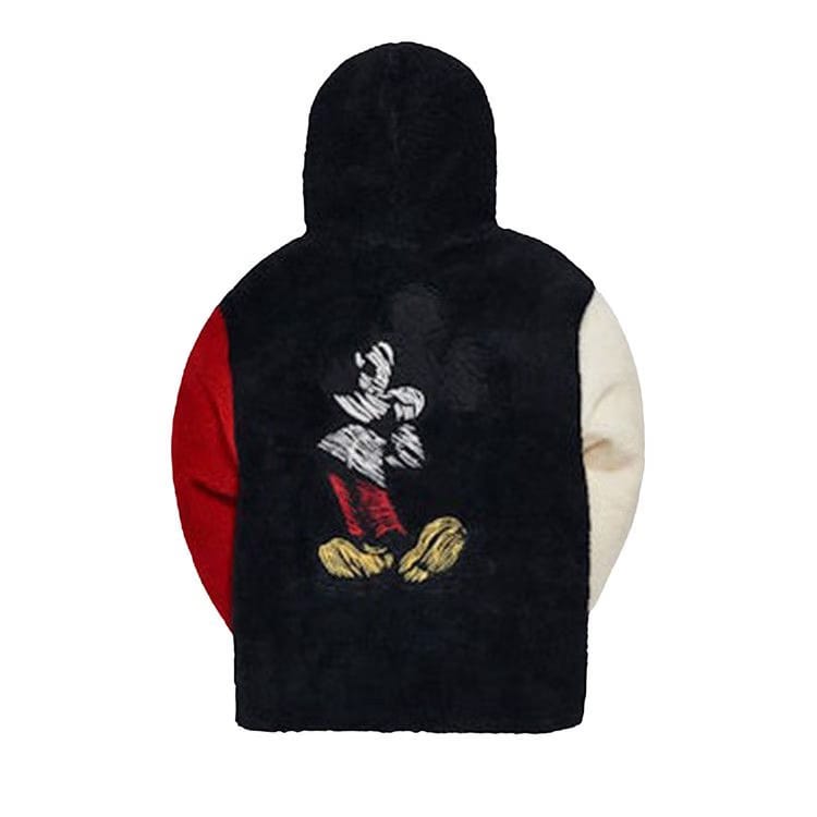 Kith x Disney Sherpa Hoodie Navy