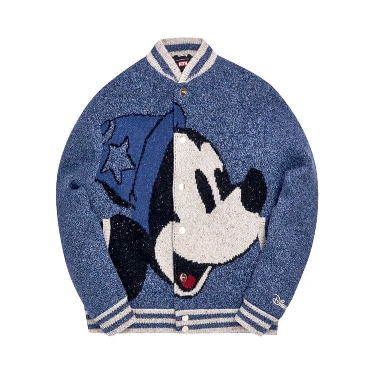 Kith x Disney Varsity Jacket Navy