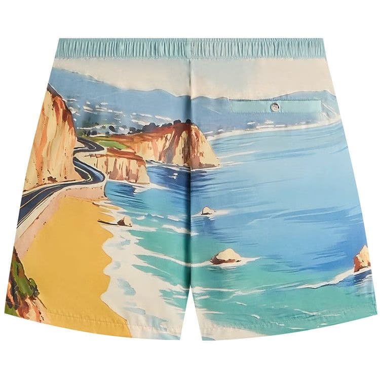 Kith x Giorgio Armani Malibu Collins Swim Shorts Multi