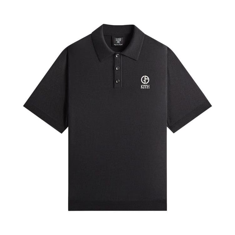 Kith x Giorgio Armani Tilden Knit Polo Ghost