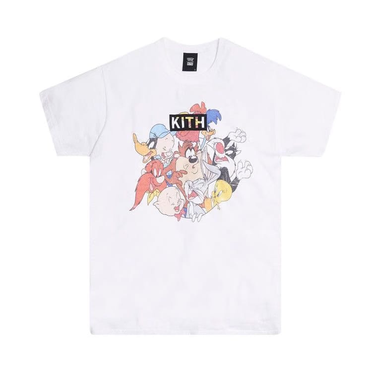 Kith x Looney Tunes Merrie Melodies Vintage T-Shirt White