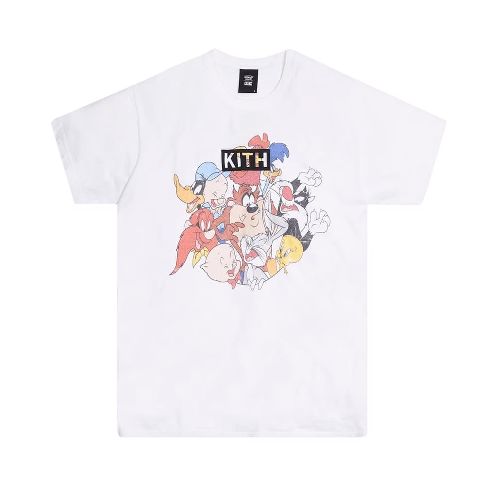 Kith x Looney Tunes Merrie Melodies Vintage T-Shirt White