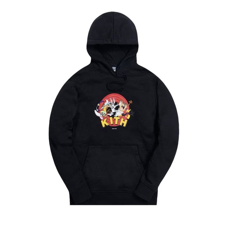 Kith x Looney Tunes That's All Folks Hoodie Black