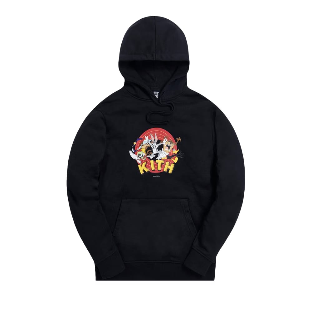 Kith x Looney Tunes That's All Folks Hoodie Black