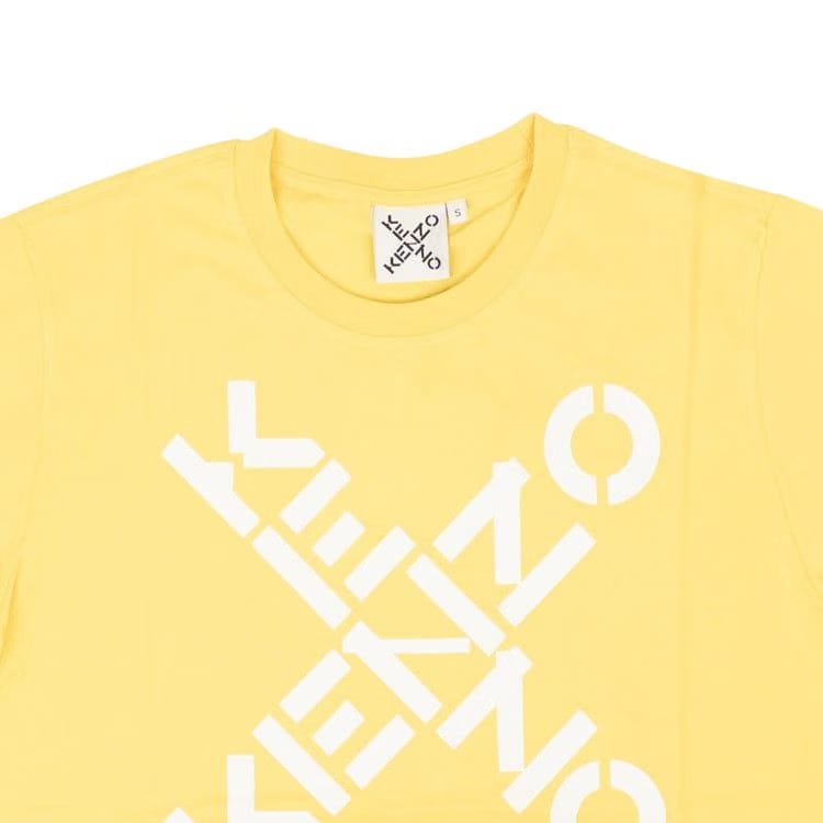Kenzo Big x Shorts-Sleeve T-Shirt Yellow
