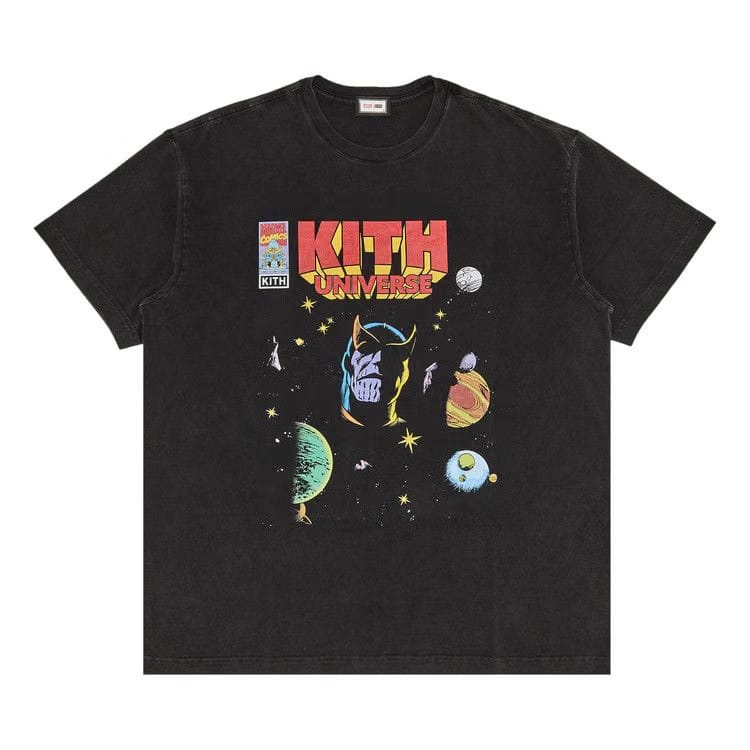 Kith x Marvel Infinity Vintage T-Shirt Black