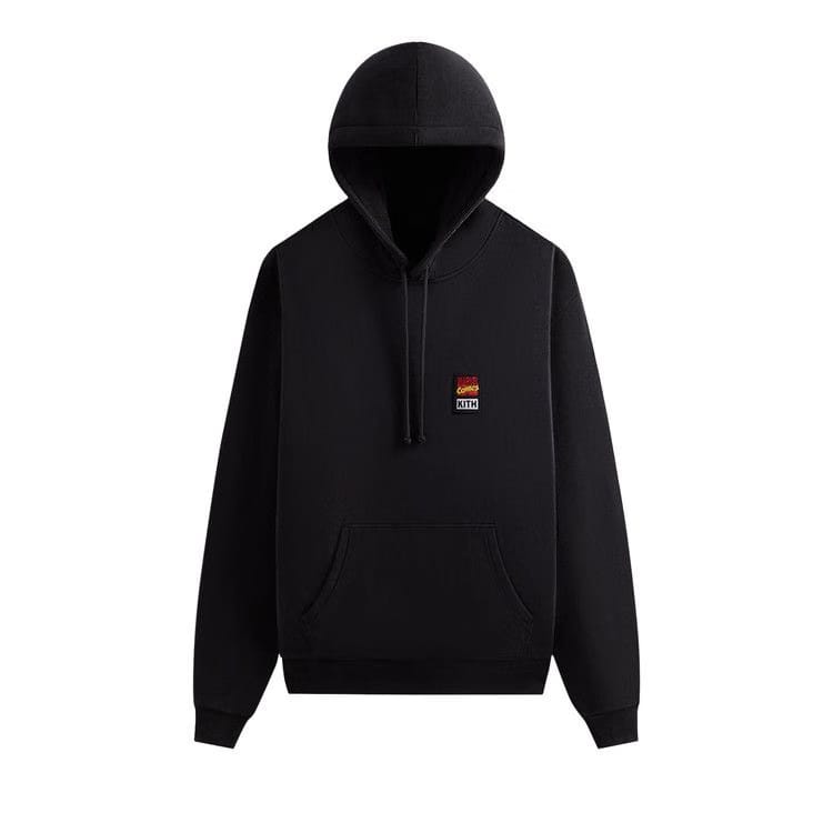 Kith x Marvel Team Up Vintage Nelson Hoodie Black