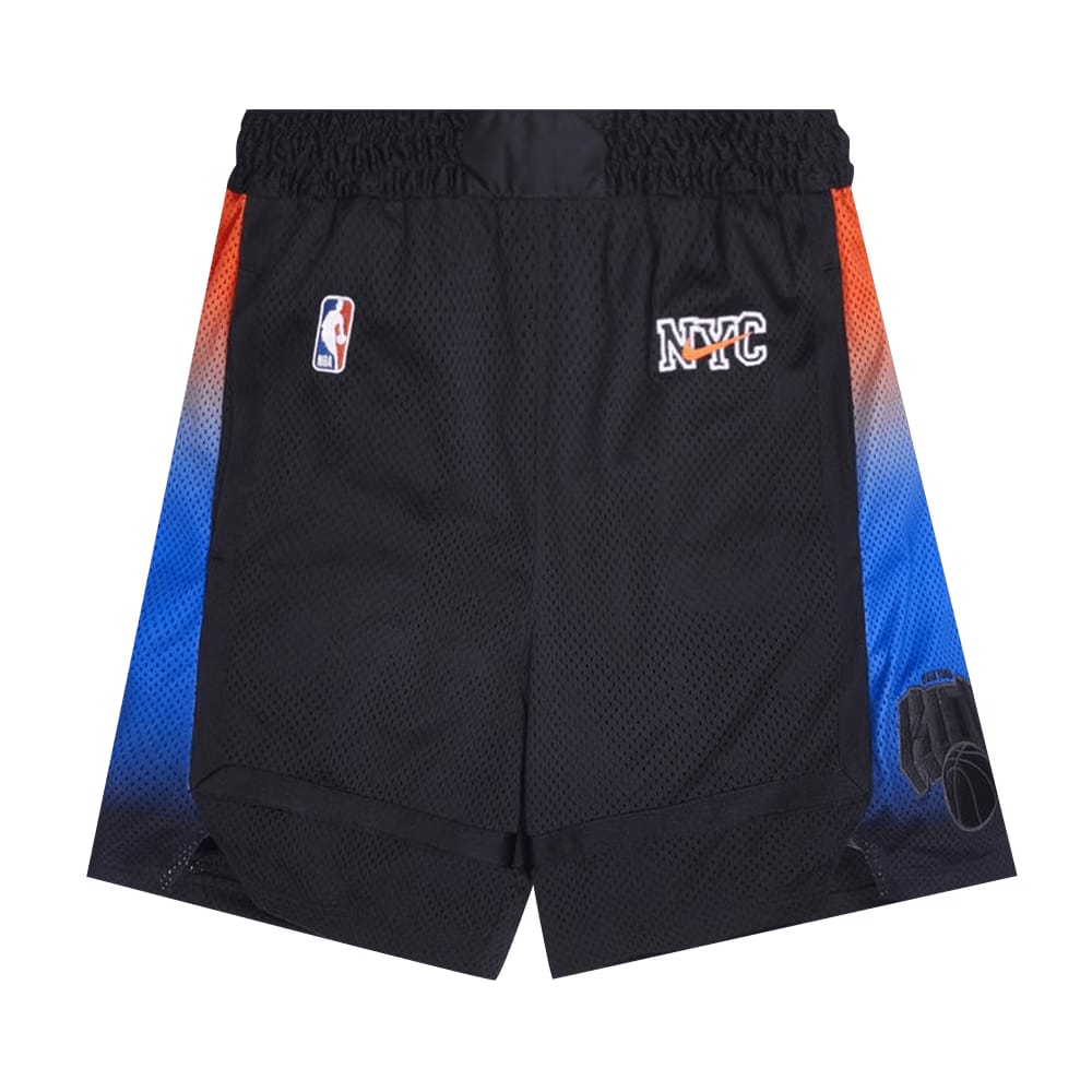 Kith x Nike For New York Knicks Shorts Swingman Black
