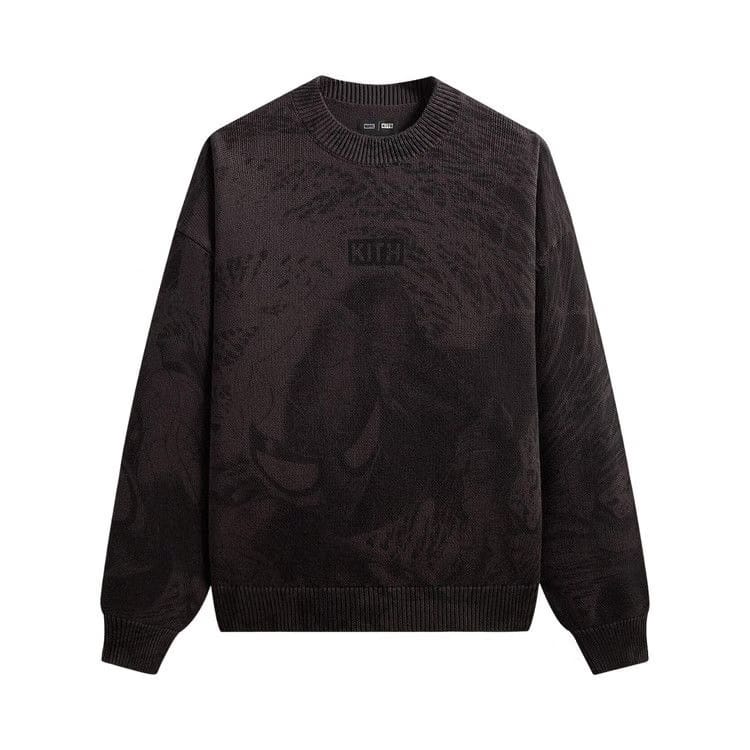 Kith x Marvel Spiderman Crewneck Sweater Carbon