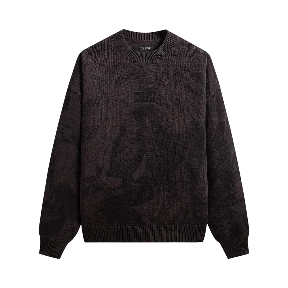 Kith x Marvel Spiderman Crewneck Sweater Carbon