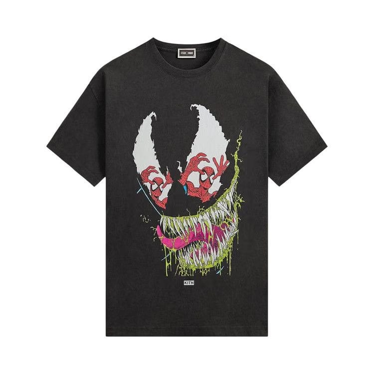 Kith x Marvel Venom Vintage T-Shirt Black