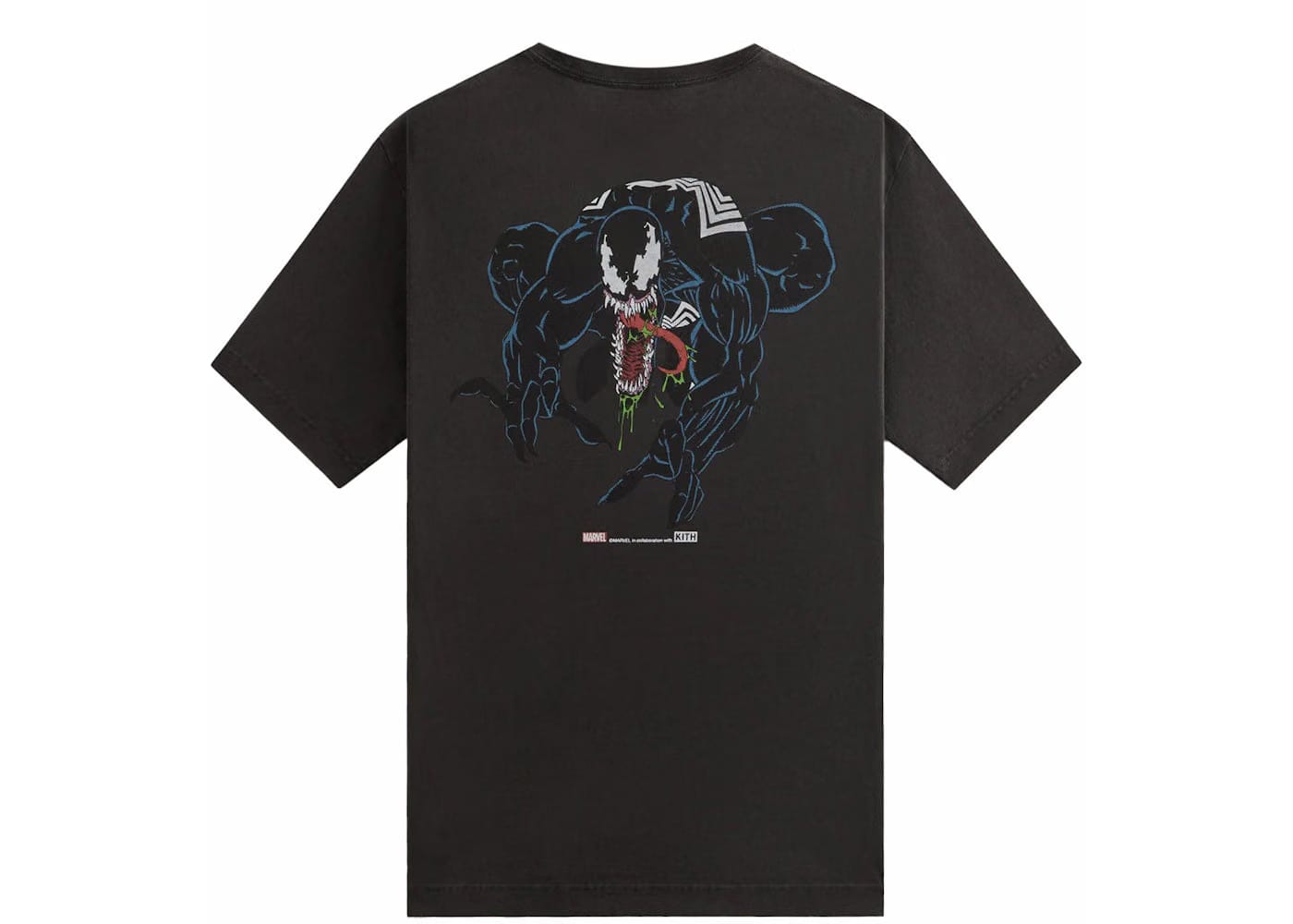 Kith x Marvel Venom Vintage T-Shirt Black