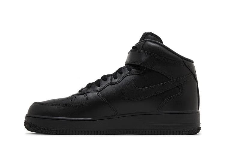 Supreme x Air Force 1 Mid Box Logo - Triple Black