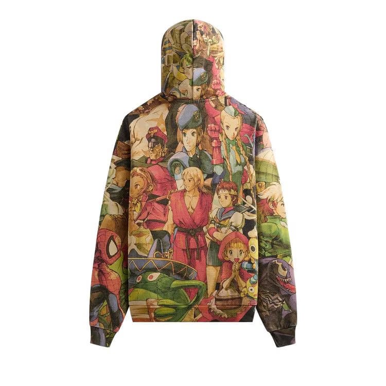 Kith x Marvel vs. Capcom New Age Of Heroes Nelson Full Zip Hoodie Veil