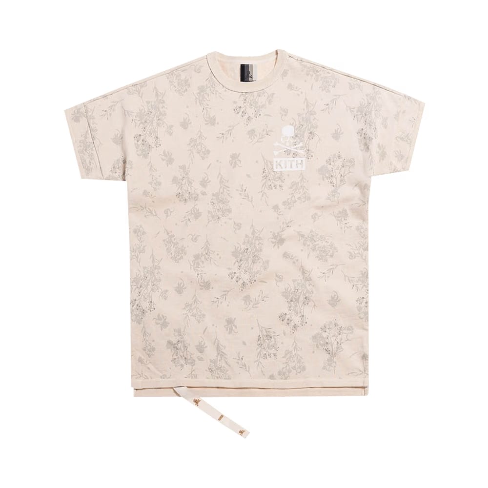 Kith x Mastermind World Reverse Floral T-Shirt Turtle Dove