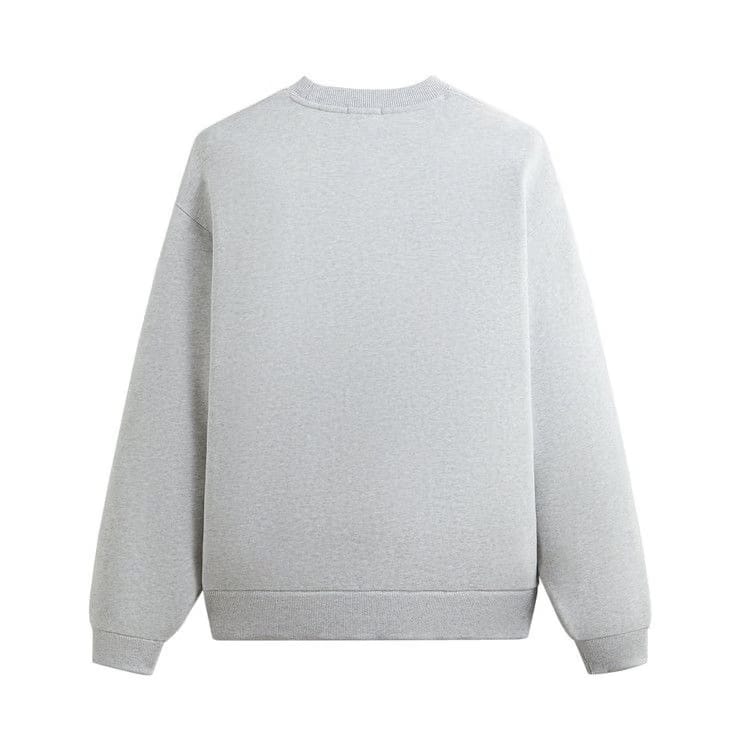 Kith x New York Botanical Garden Logo Nelson Crewneck Light Heather Grey