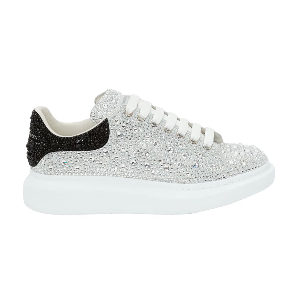 Alexander McQueen Oversized Sneaker Crystal Embellished - Black