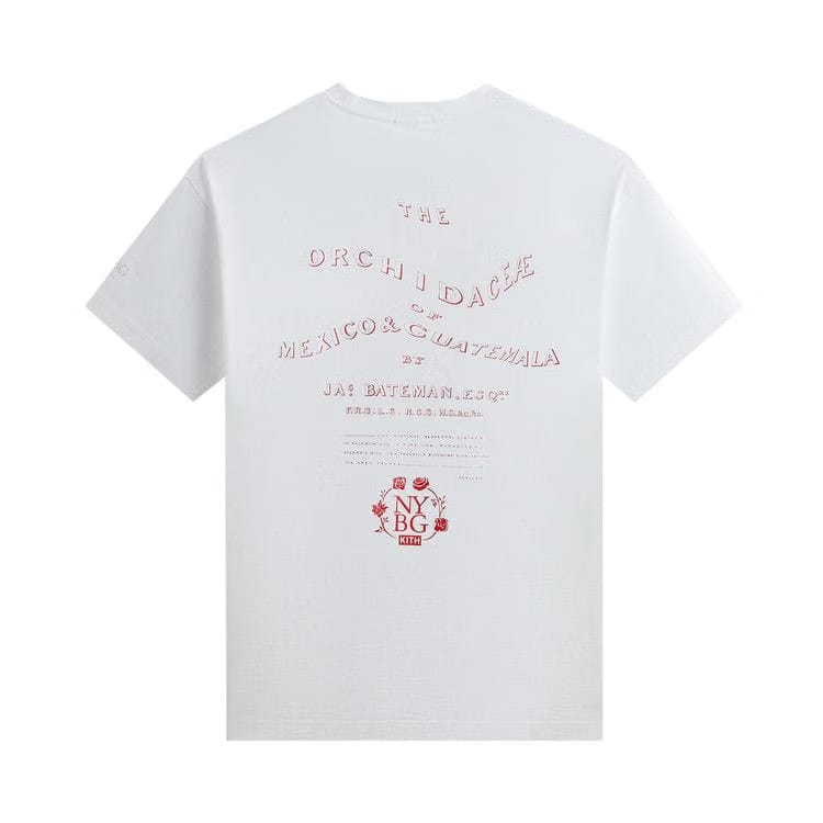 Kith x New York Botanical Garden Title Page Vintage T-Shirt White