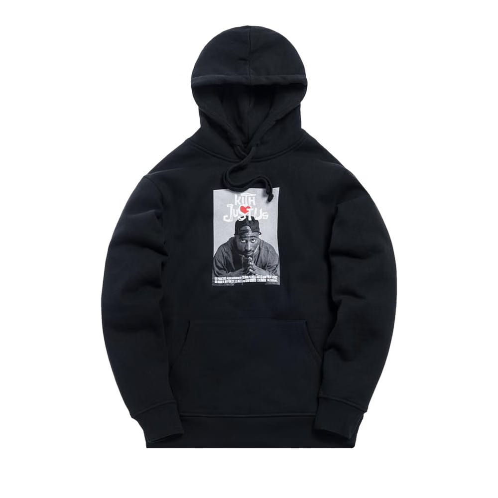 Kith x Poetic Justice Hoodie Black