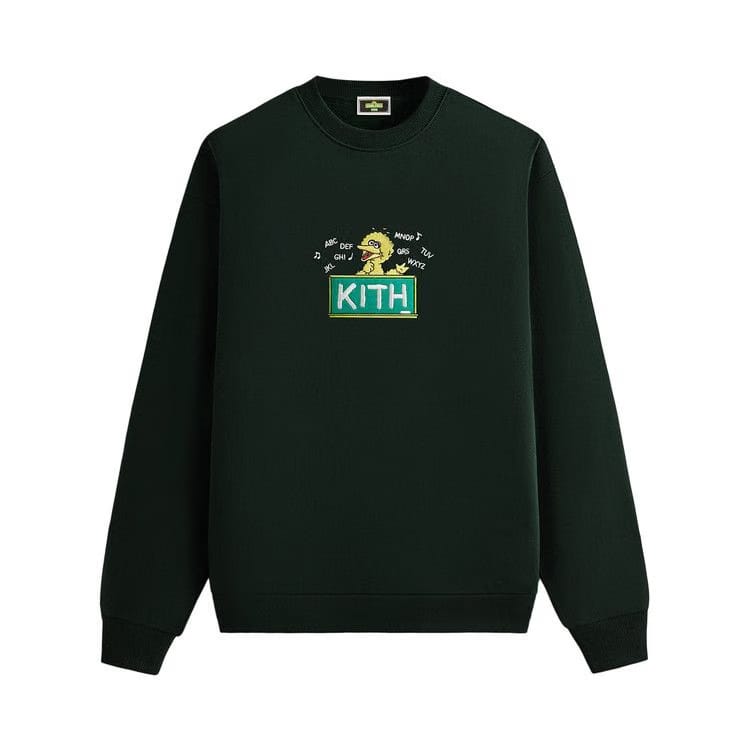 Kith x Sesame Street Big Bird Nelson Crewneck Stadium