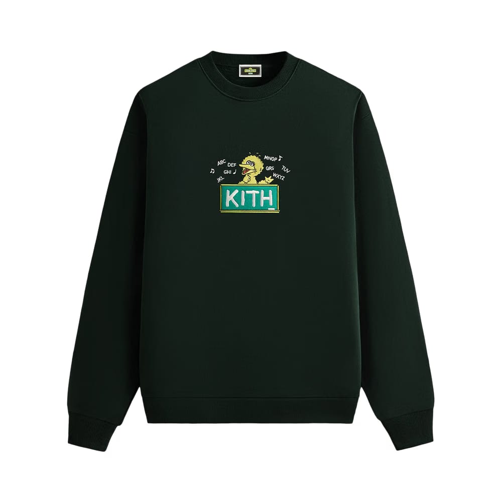 Kith x Sesame Street Big Bird Nelson Crewneck Stadium