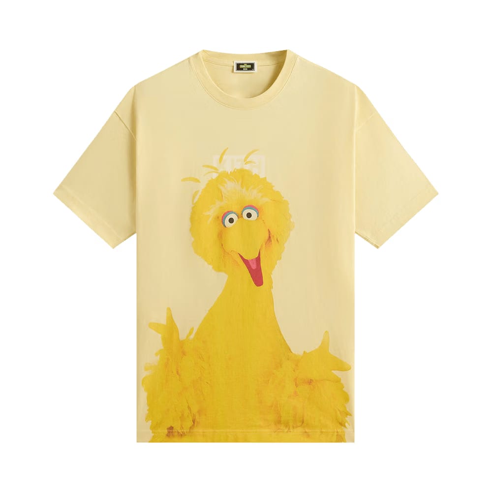Kith x Sesame Street Big Bird T-Shirt Sunrise