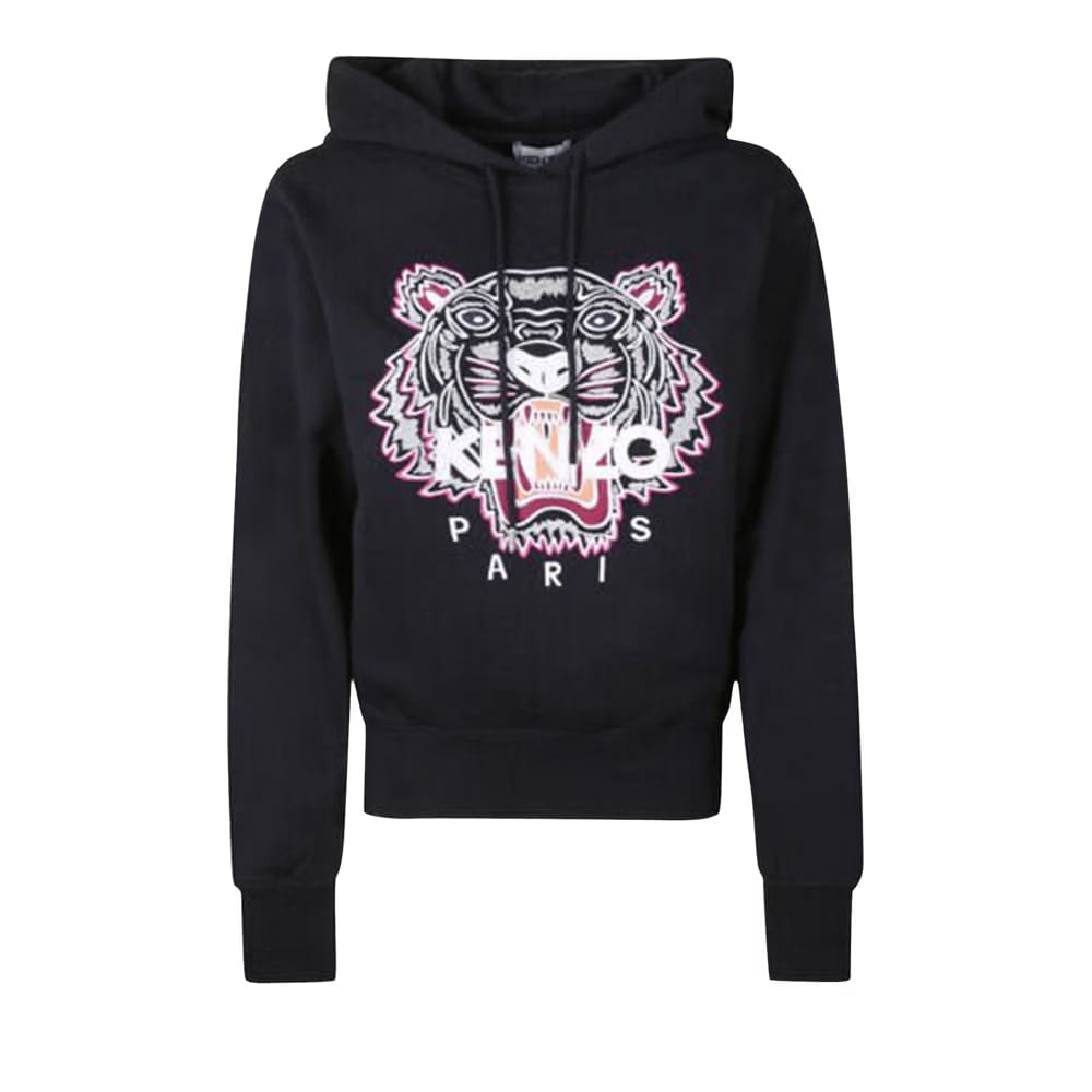 Kenzo Tiger Hoodie Black
