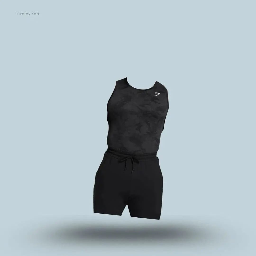 GYMSHARK Geo Seamless Tank slim fit