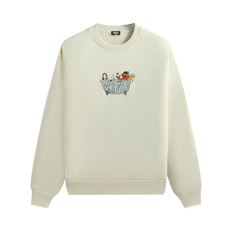 Kith x Sesame Street Ernie Nelson Crewneck Chalk
